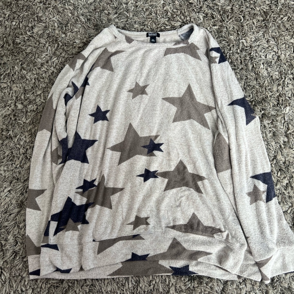 Buffalo David Bitton Heathered Knit Sweater